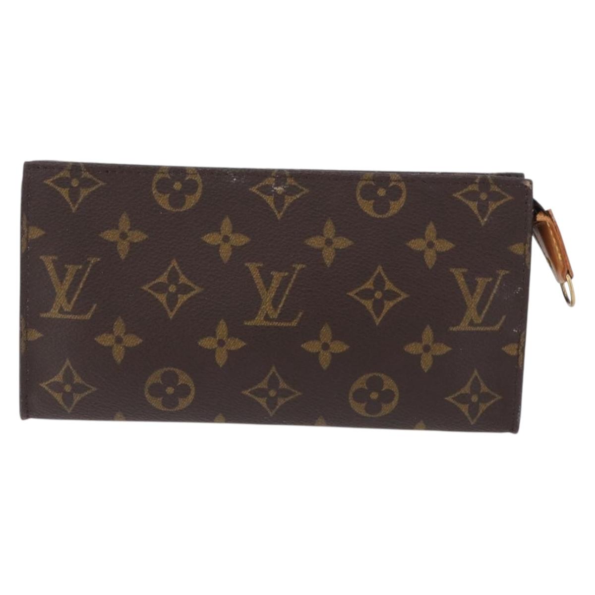 LOUIS VUITTON Monogram Bucket GM Pouch Accessory Pouch LV Auth ka5577