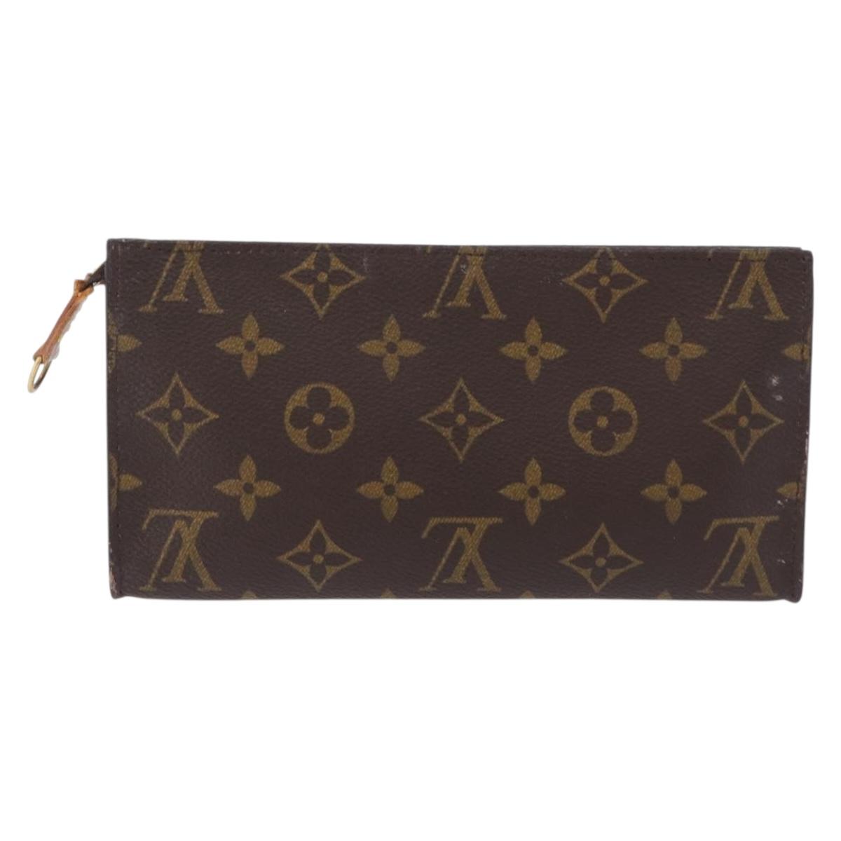 LOUIS VUITTON Monogram Bucket GM Pouch Accessory Pouch LV Auth ka5577
