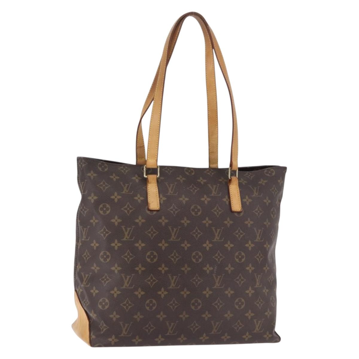 LOUIS VUITTON Monogram Cabas Mezzo Tote Bag M51151 LV Auth ka5579