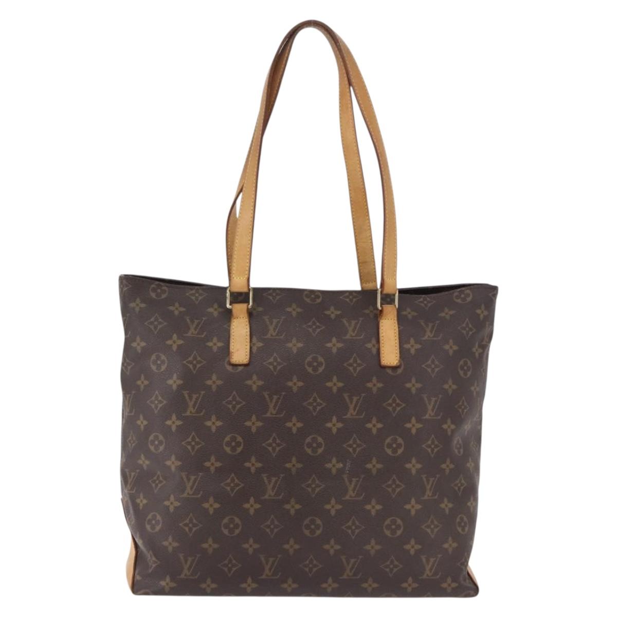 LOUIS VUITTON Monogram Cabas Mezzo Tote Bag M51151 LV Auth ka5579