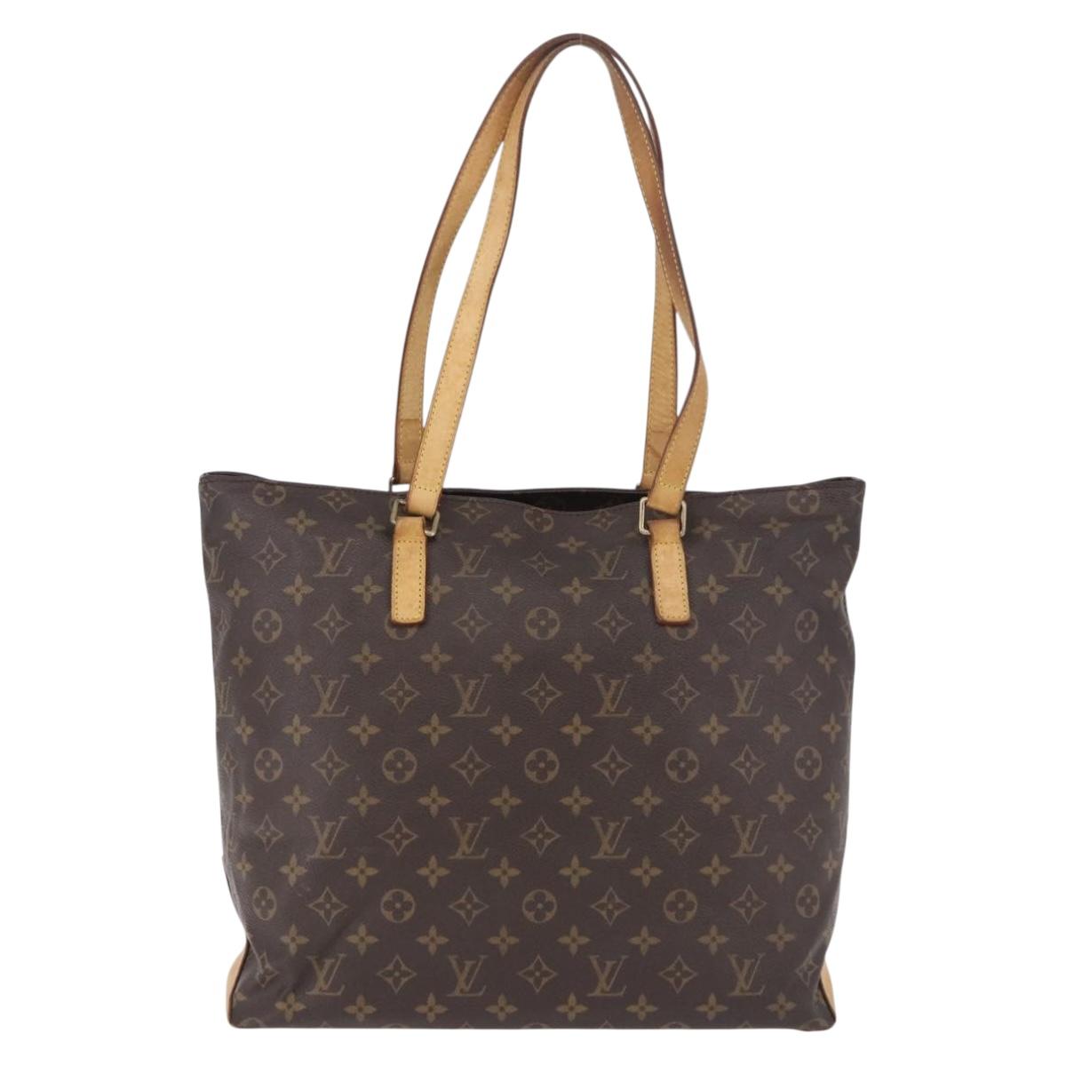 LOUIS VUITTON Monogram Cabas Mezzo Tote Bag M51151 LV Auth ka5579