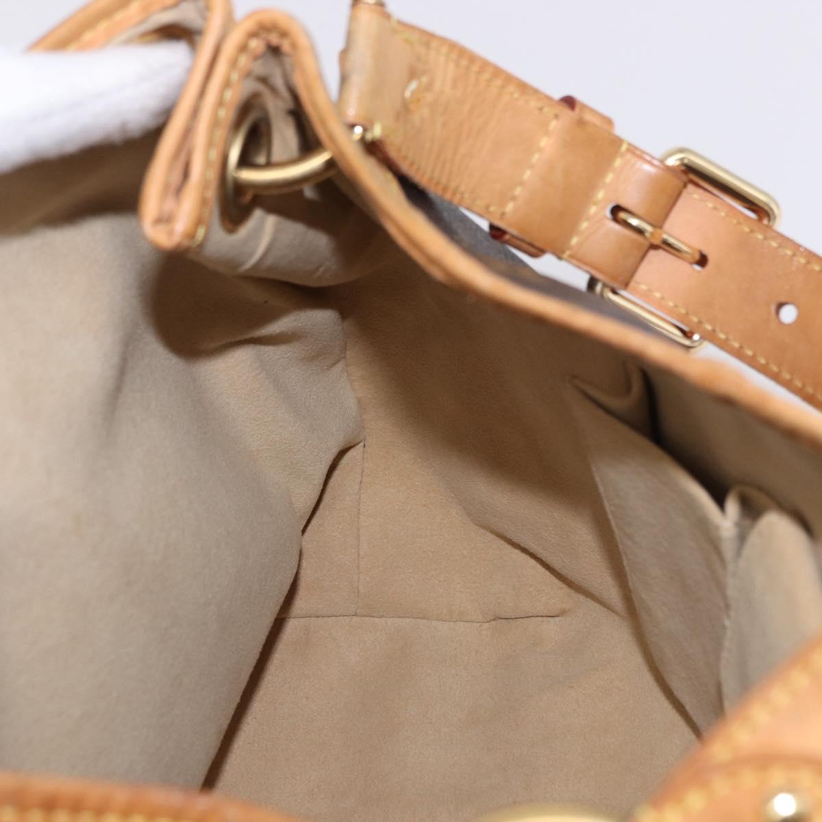 LOUIS VUITTON Monogram Galliera PM Shoulder Bag M56382 LV Auth ka5581A