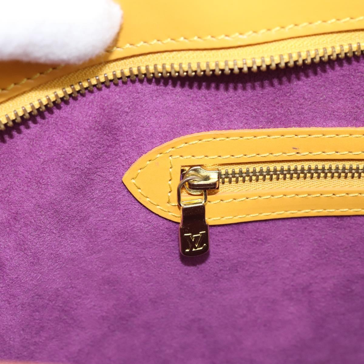 LOUIS VUITTON Epi Saint Jacques Shopping Bag Yellow M52269 LV Auth ka5592A