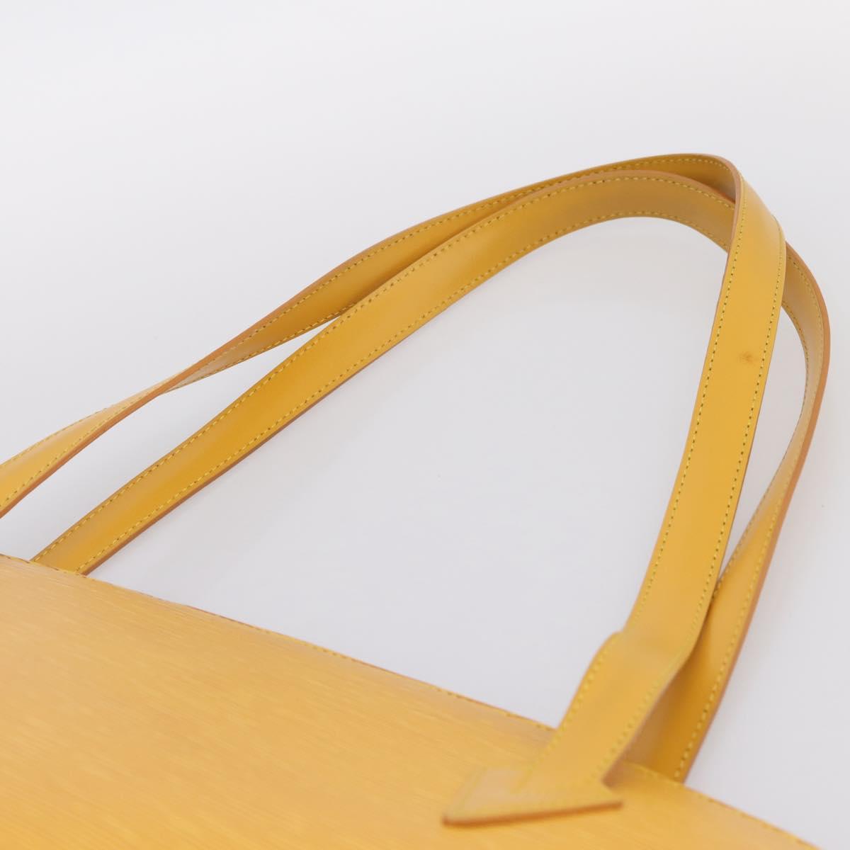 LOUIS VUITTON Epi Saint Jacques Shopping Bag Yellow M52269 LV Auth ka5592A
