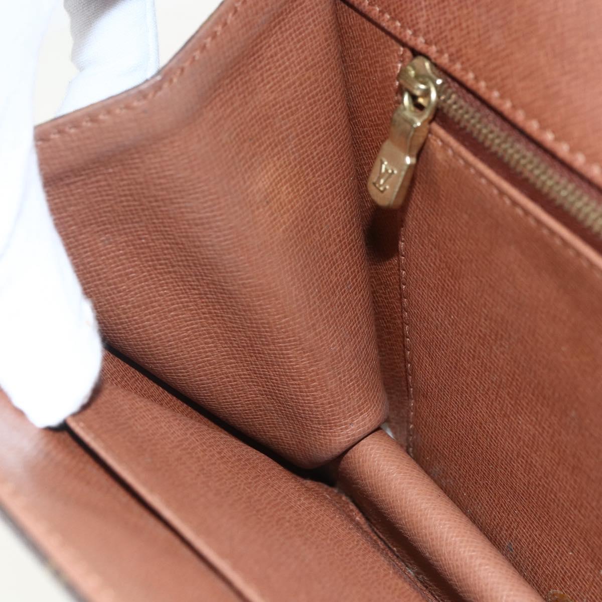 LOUIS VUITTON Monogram Pochette Dam GM Clutch Bag M51810 LV Auth ka560