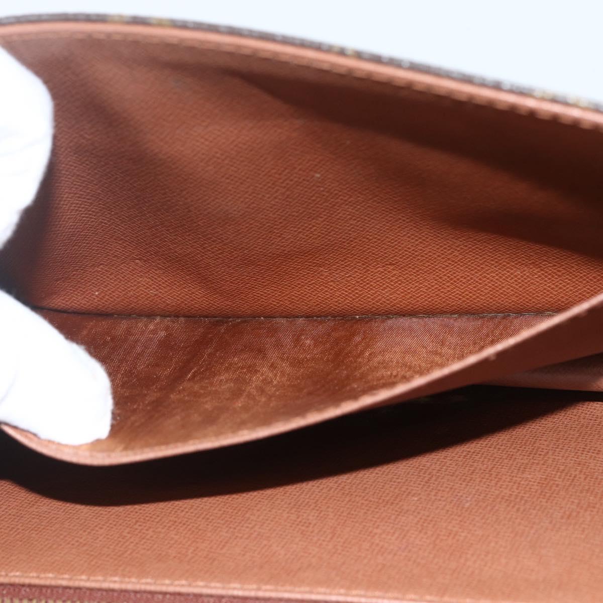 LOUIS VUITTON Monogram Pochette Dam GM Clutch Bag M51810 LV Auth ka560