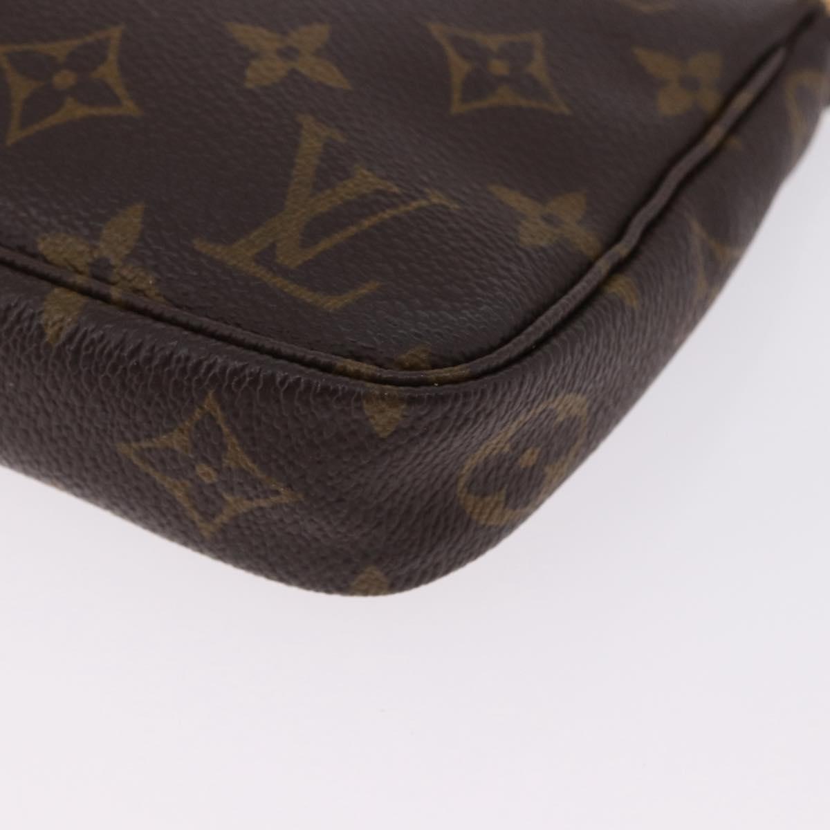 LOUIS VUITTON Monogram Pochette Accessoires Pouch M51980 LV Auth ka5601V