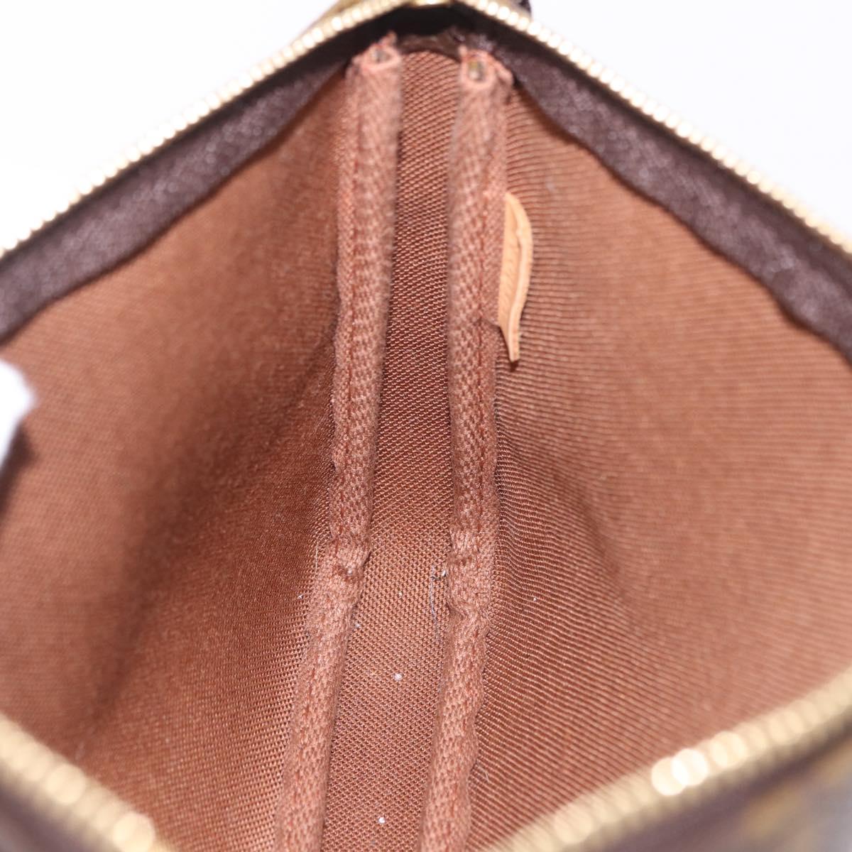 LOUIS VUITTON Monogram Pochette Accessoires Pouch M51980 LV Auth ka5601V