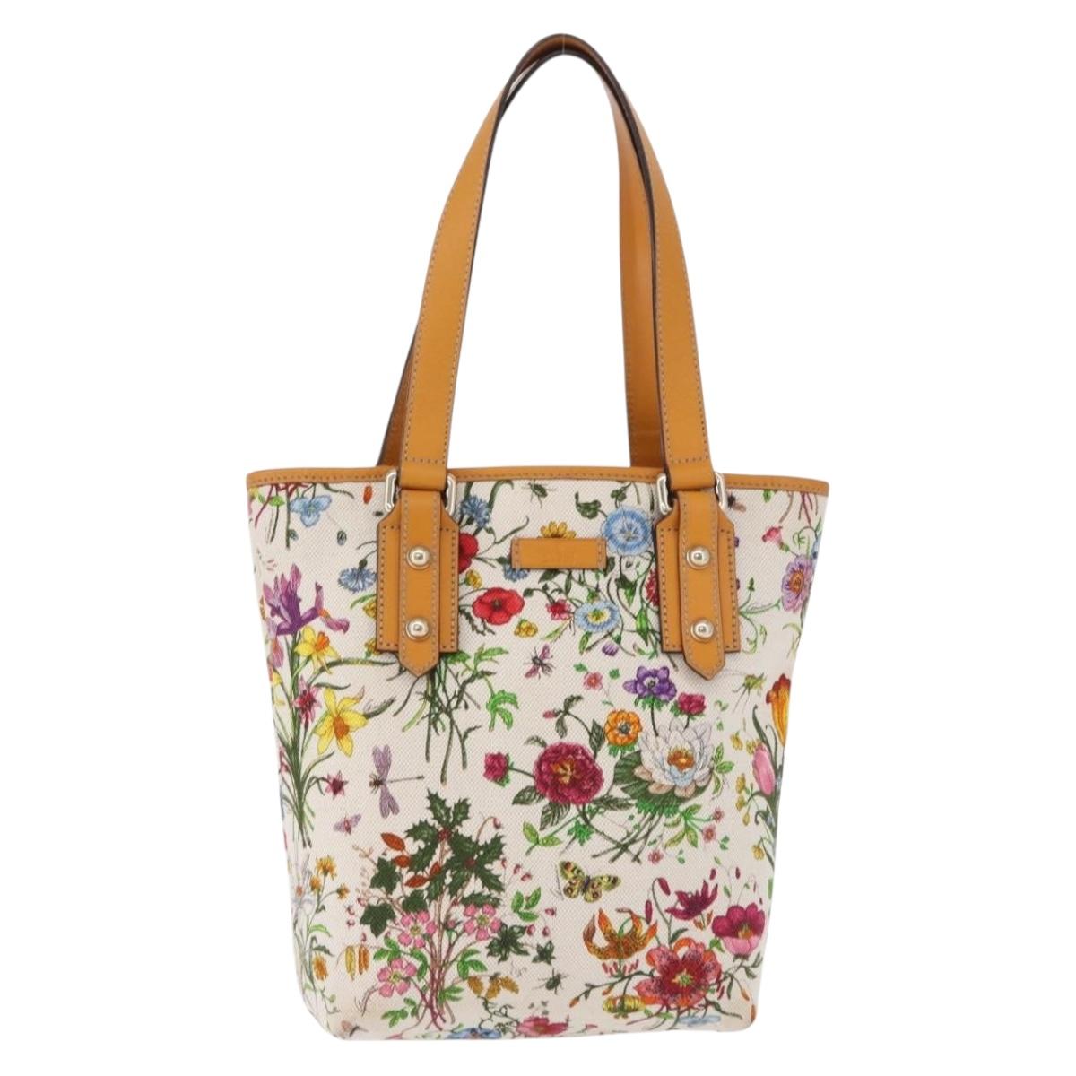 GUCCI Hand Bag Canvas Outlet Multicolor Gold 257250 Auth ka5603A