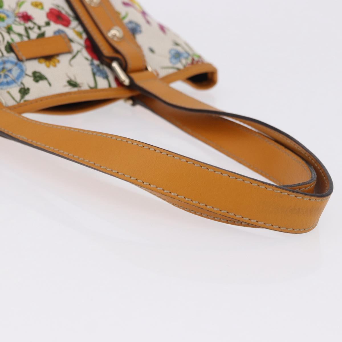 GUCCI Hand Bag Canvas Outlet Multicolor Gold 257250 Auth ka5603A