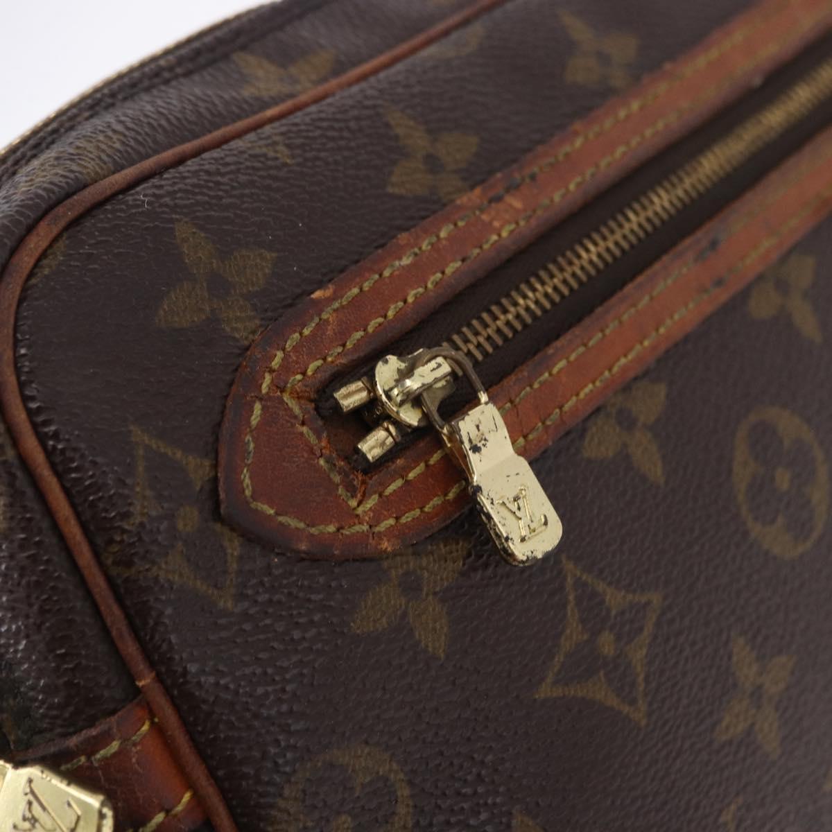 LOUIS VUITTON Monogram Marly Dragonne GM Clutch Bag M51825 LV Auth ka5605