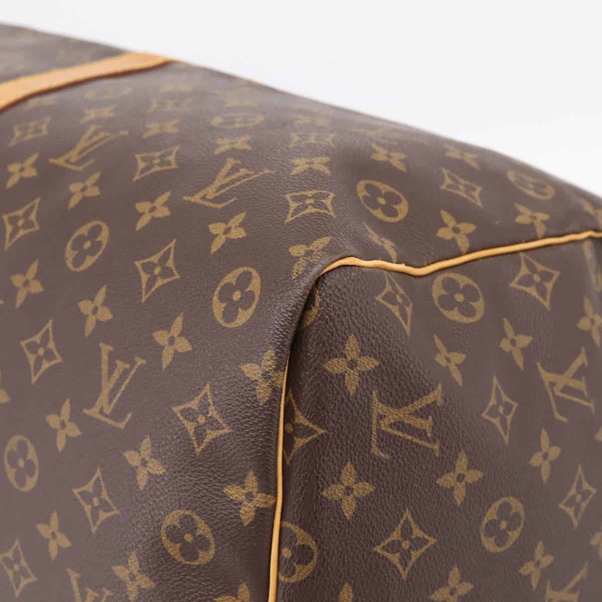 LOUIS VUITTON Monogram Keepall 60 Boston Bag M41422 LV Auth ka5607