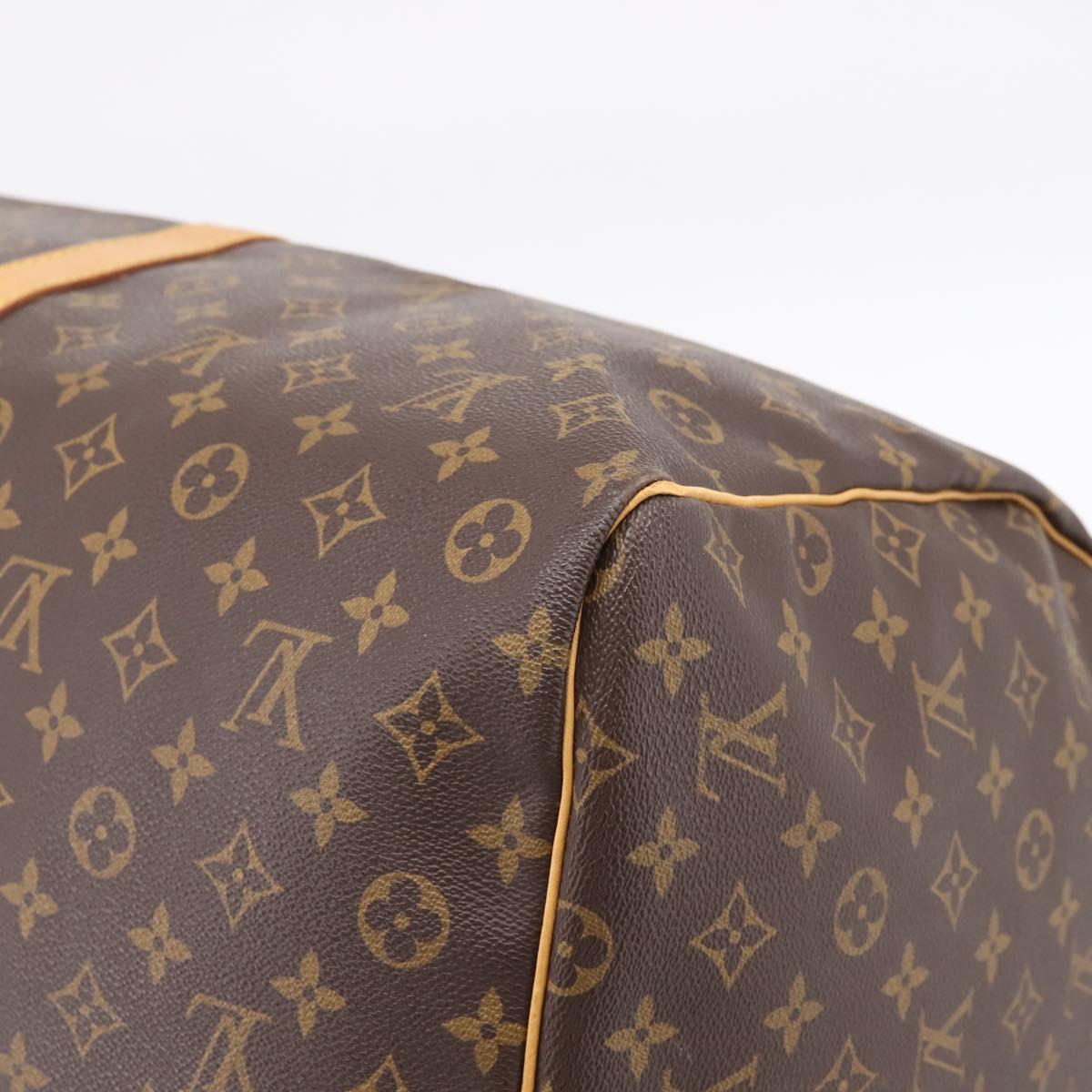 LOUIS VUITTON Monogram Keepall 60 Boston Bag M41422 LV Auth ka5607