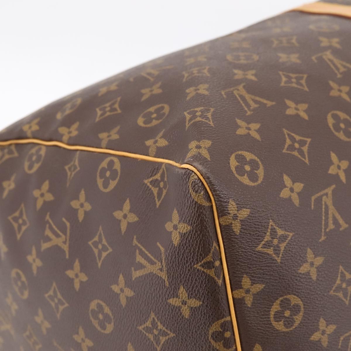 LOUIS VUITTON Monogram Keepall 60 Boston Bag M41422 LV Auth ka5607