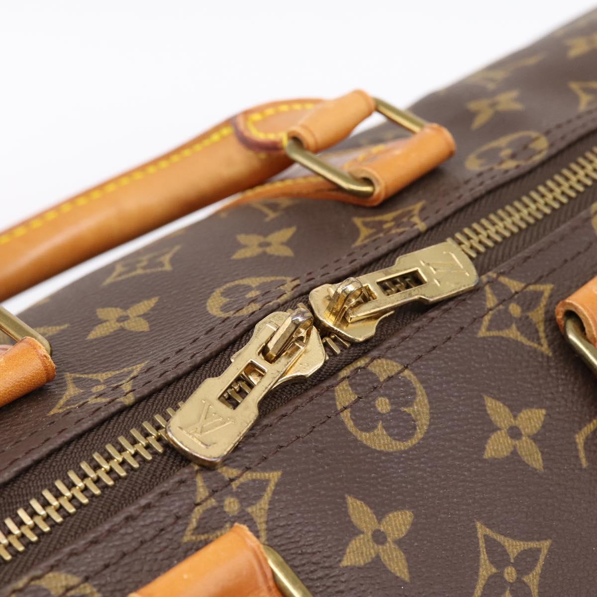 LOUIS VUITTON Monogram Keepall 45 Boston Bag M41428 LV Auth ka5609A