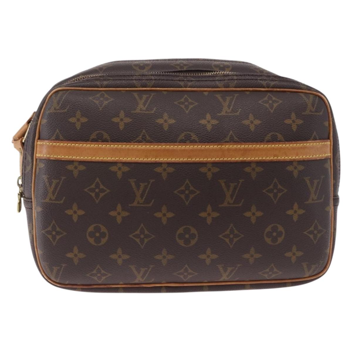 LOUIS VUITTON Monogram Reporter PM Shoulder Bag M45254 LV Auth ka5615