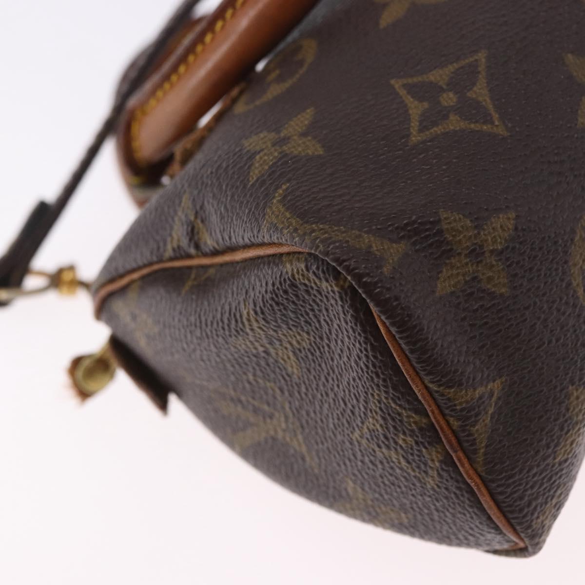 LOUIS VUITTON Monogram Mini Speedy Hand Bag M41534 LV Auth ka5620