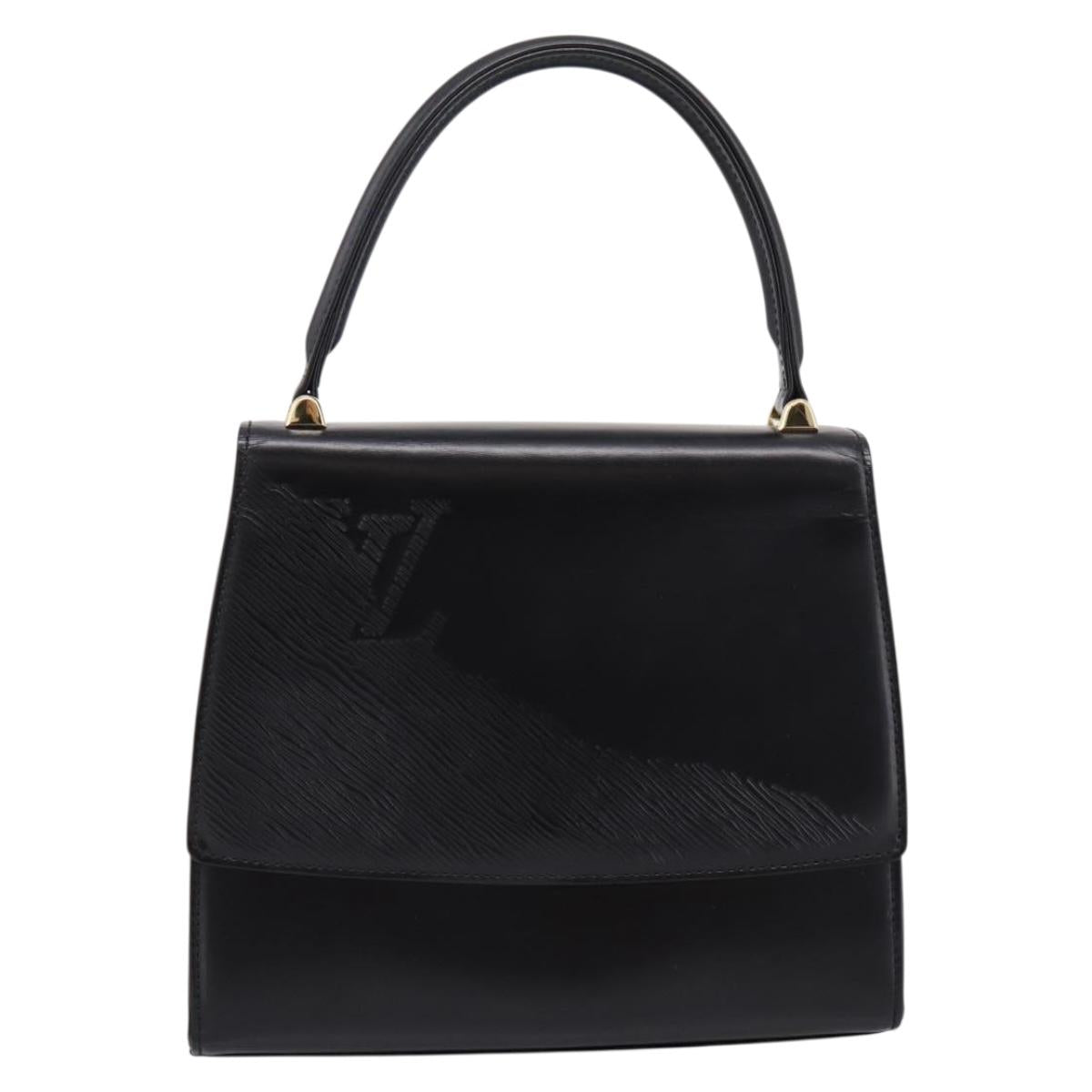 LOUIS VUITTON Epi Opera Line Athens Hand Bag Noir Black M63902 LV Auth ka5621V