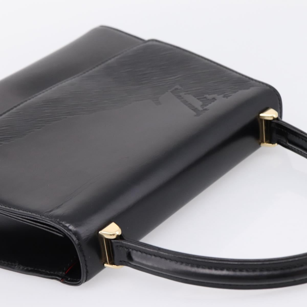 LOUIS VUITTON Epi Opera Line Athens Hand Bag Noir Black M63902 LV Auth ka5621V