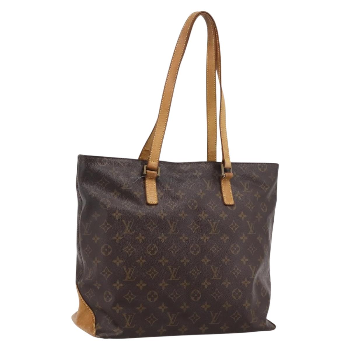 LOUIS VUITTON Monogram Cabas Mezzo Tote Bag M51151 LV Auth ka5628