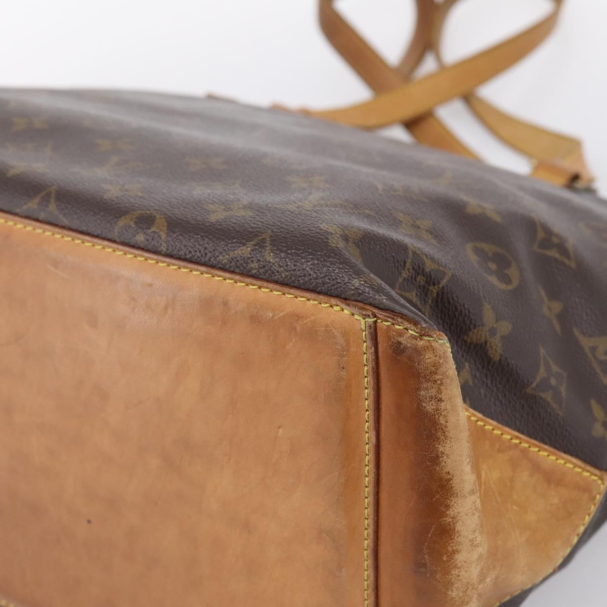 LOUIS VUITTON Monogram Cabas Mezzo Tote Bag M51151 LV Auth ka5628