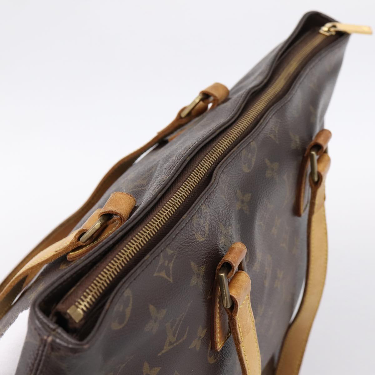 LOUIS VUITTON Monogram Cabas Mezzo Tote Bag M51151 LV Auth ka5628