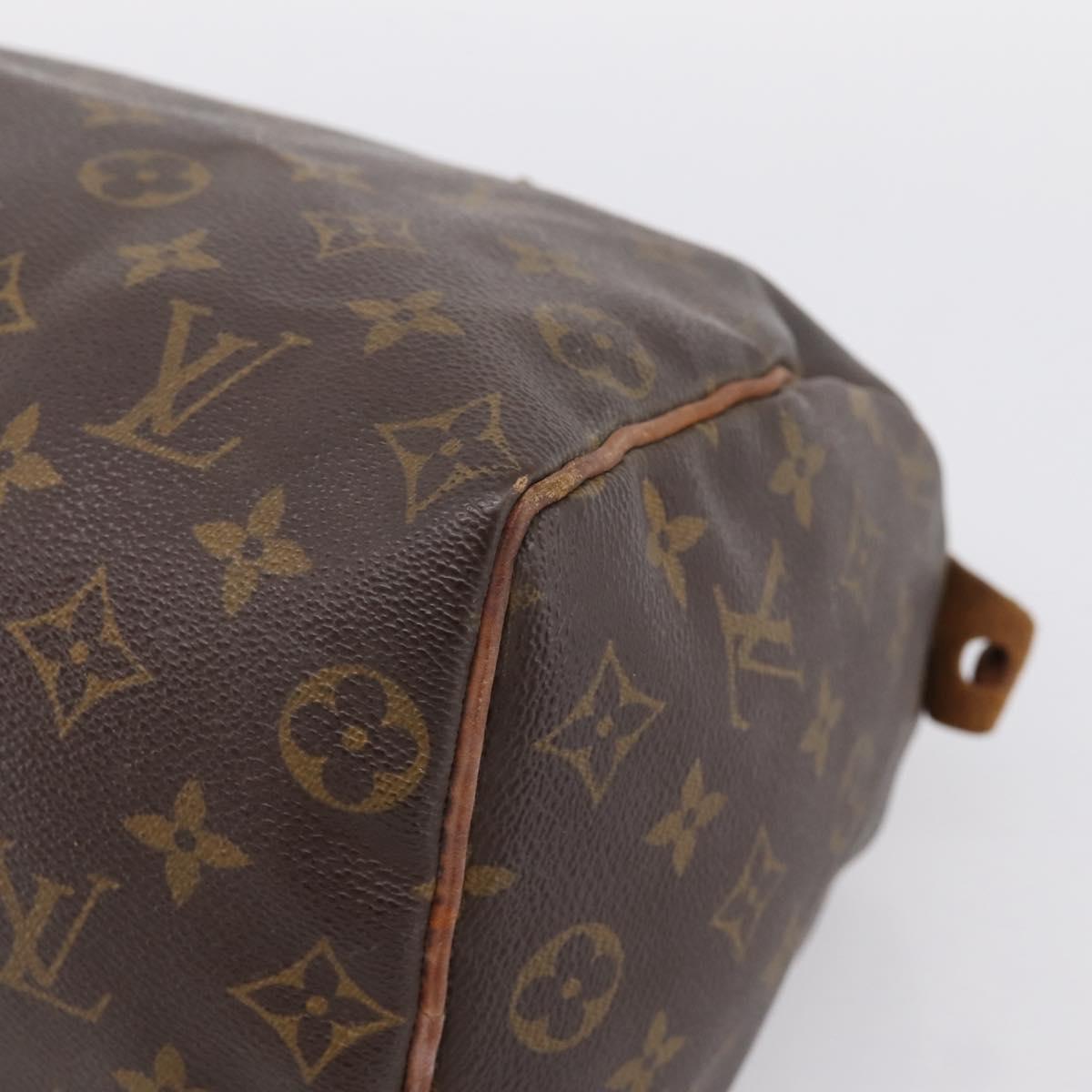 LOUIS VUITTON Monogram Speedy 25 Hand Bag M41528 LV Auth ka5629