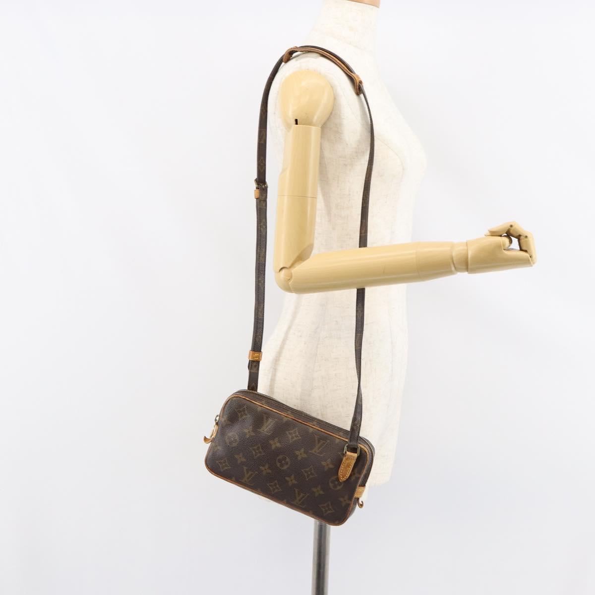 LOUIS VUITTON Monogram Marly Bandouliere Shoulder Bag M51828 LV Auth ka563