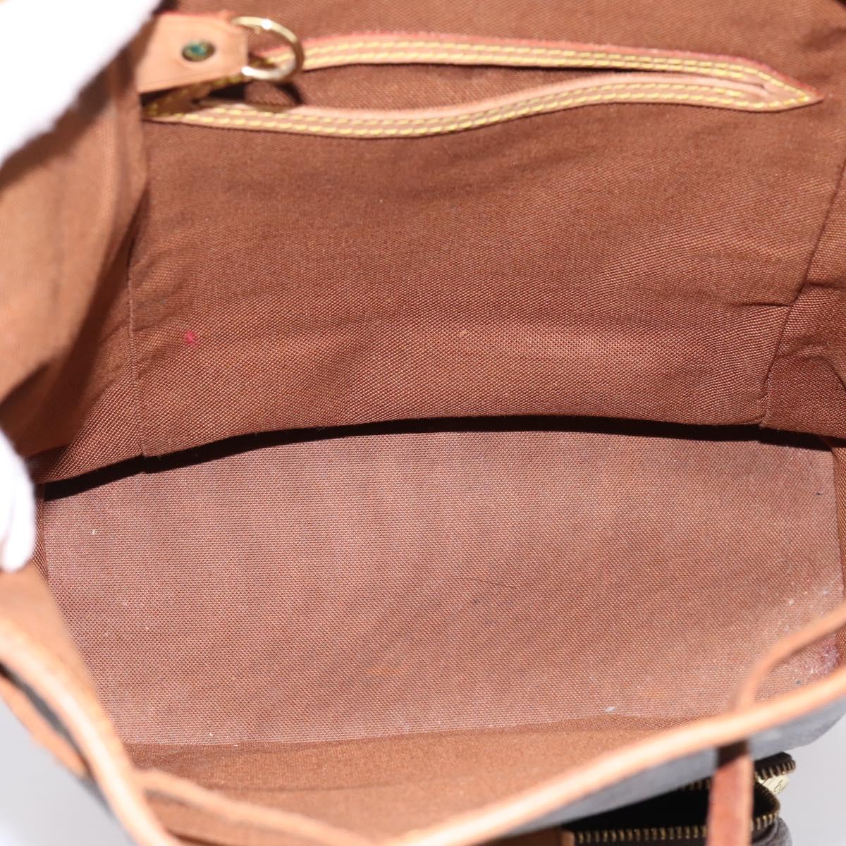 LOUIS VUITTON Monogram Montsouris MM Backpack M51136 LV Auth ka5636