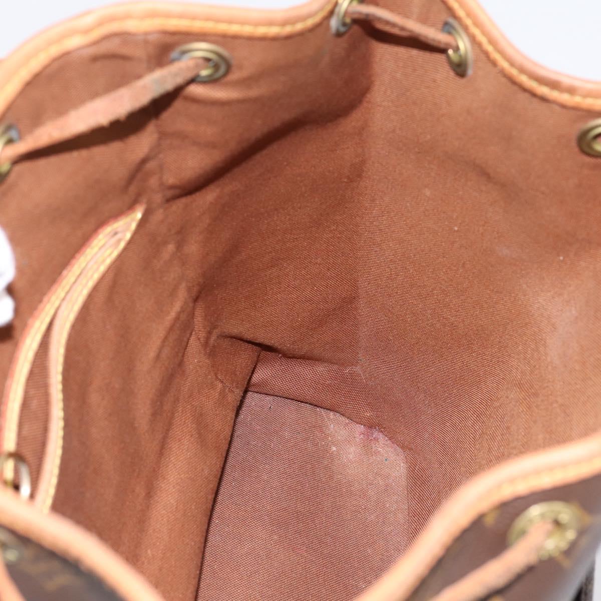 LOUIS VUITTON Monogram Montsouris MM Backpack M51136 LV Auth ka5636