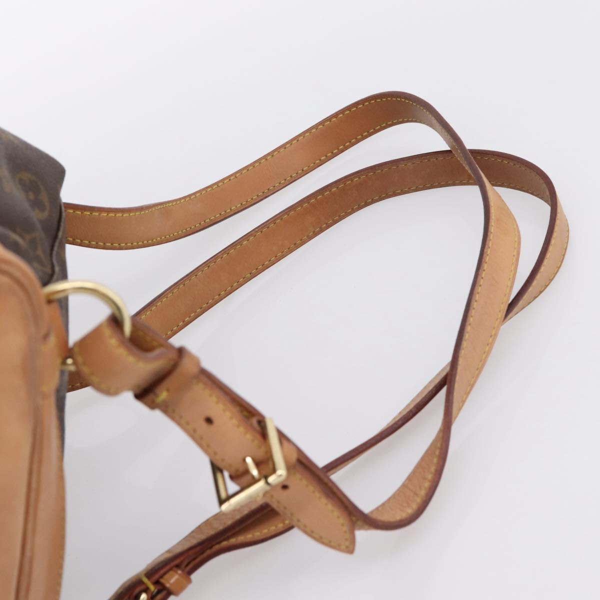 LOUIS VUITTON Monogram Montsouris MM Backpack M51136 LV Auth ka5636