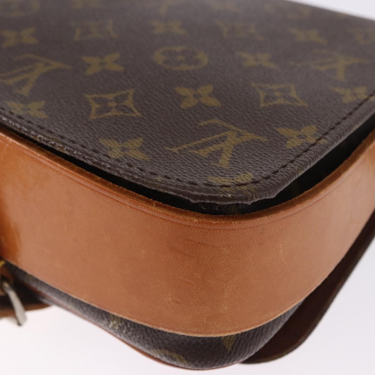 LOUIS VUITTON Monogram Cartouchiere MM Shoulder Bag M51253 LV Auth ka5638