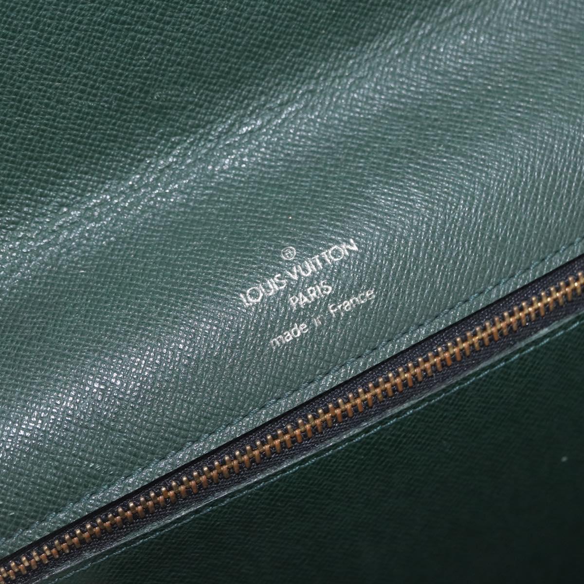 LOUIS VUITTON Taiga Pochette Kourad Clutch Bag Epicea M30194 LV Auth ka5641