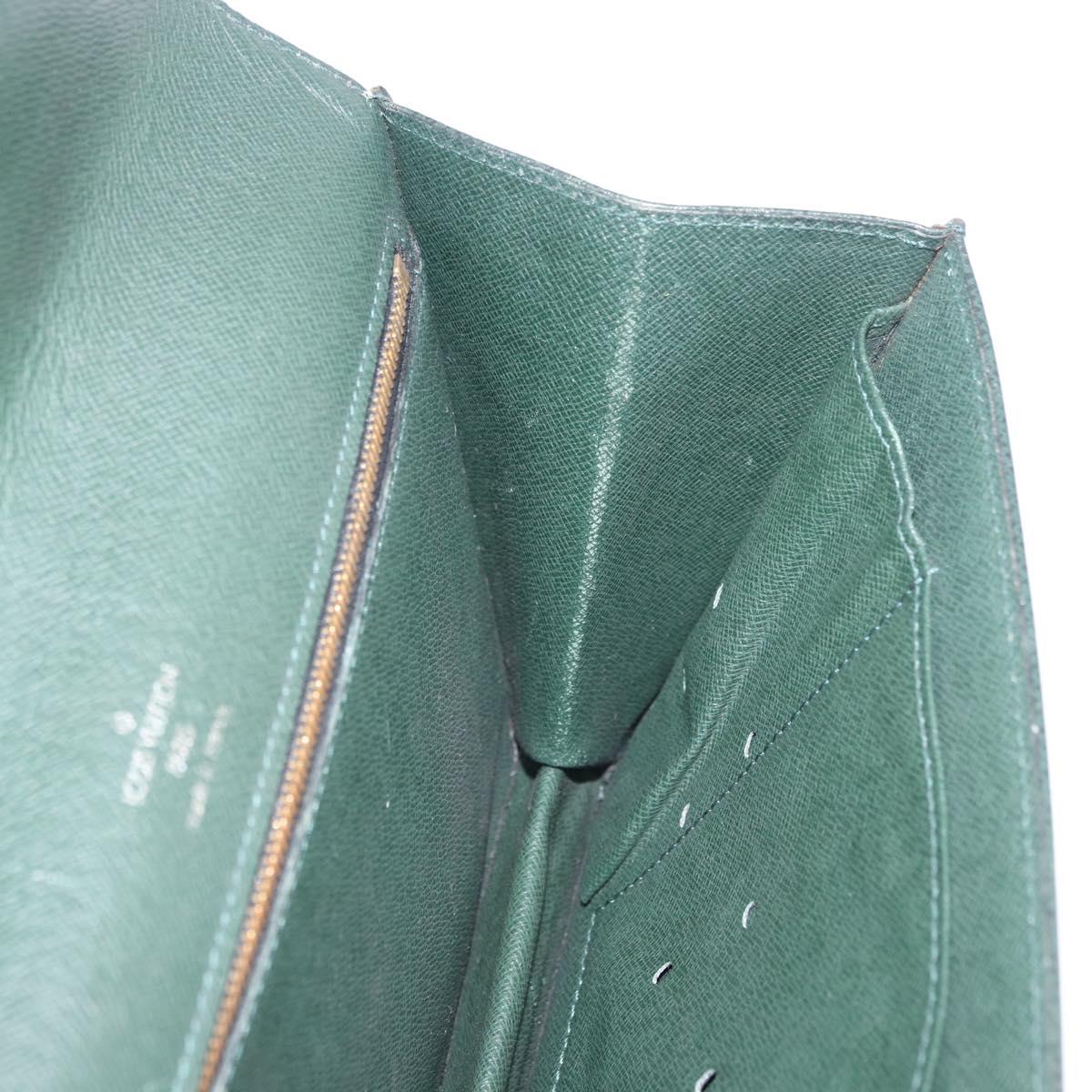 LOUIS VUITTON Taiga Pochette Kourad Clutch Bag Epicea M30194 LV Auth ka5641