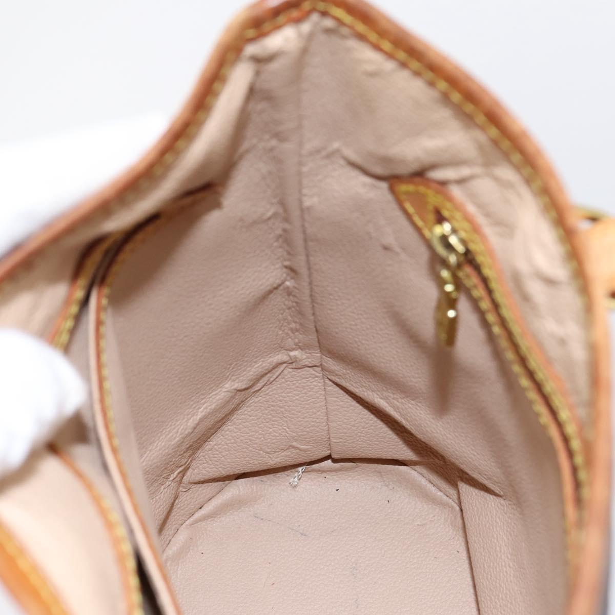 LOUIS VUITTON Monogram Bucket PM Shoulder Bag M42238 LV Auth ka5644