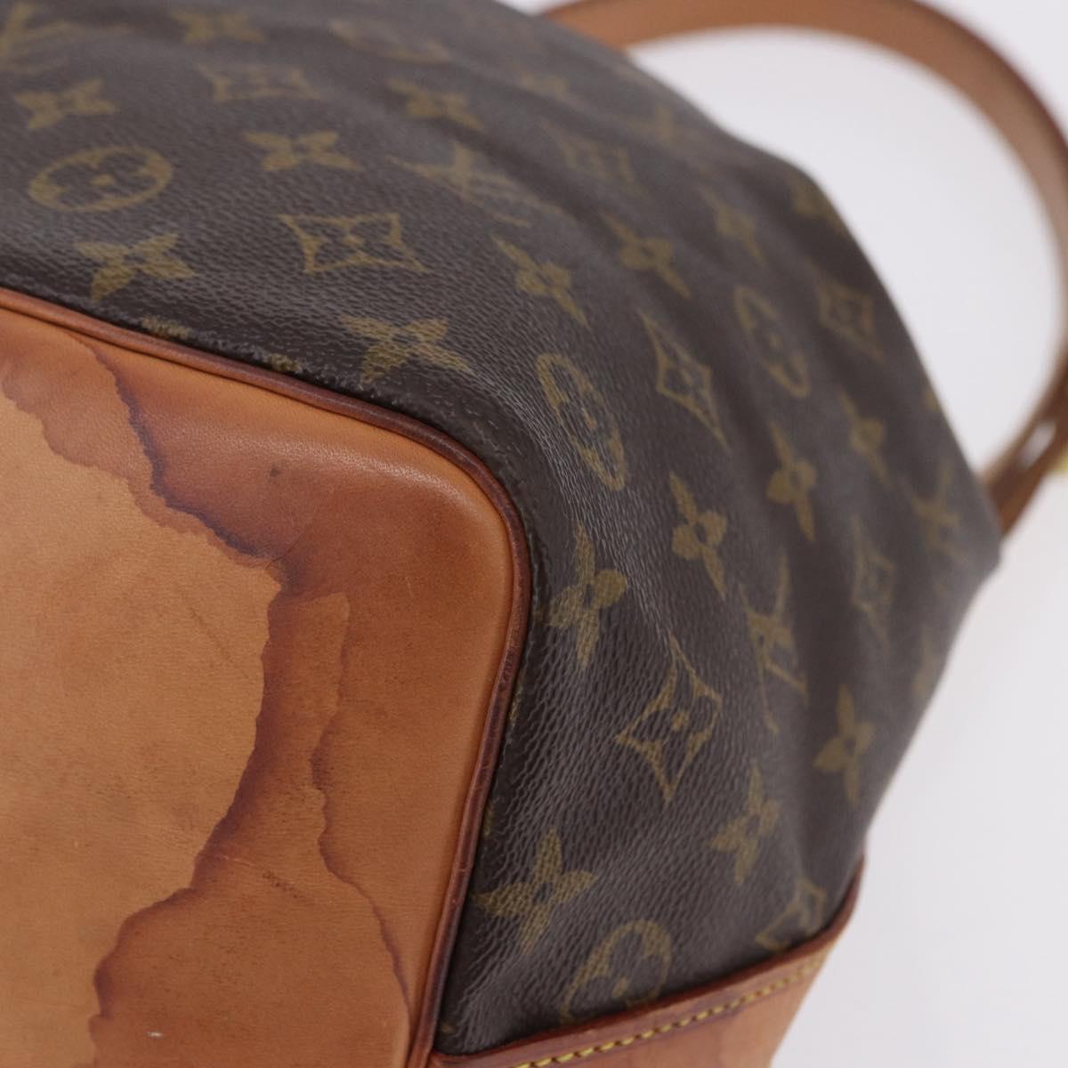 LOUIS VUITTON Monogram Petit Noe Shoulder Bag M42226 LV Auth ka5655