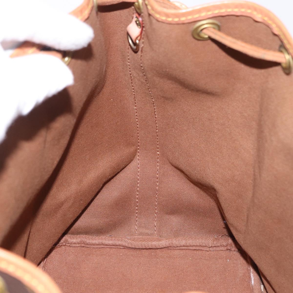 LOUIS VUITTON Monogram Petit Noe Shoulder Bag M42226 LV Auth ka5655
