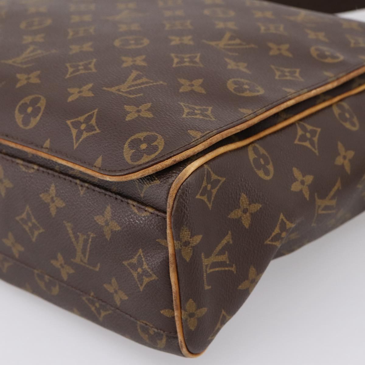 LOUIS VUITTON Monogram Abbesses Shoulder Bag M45257 LV Auth ka5658