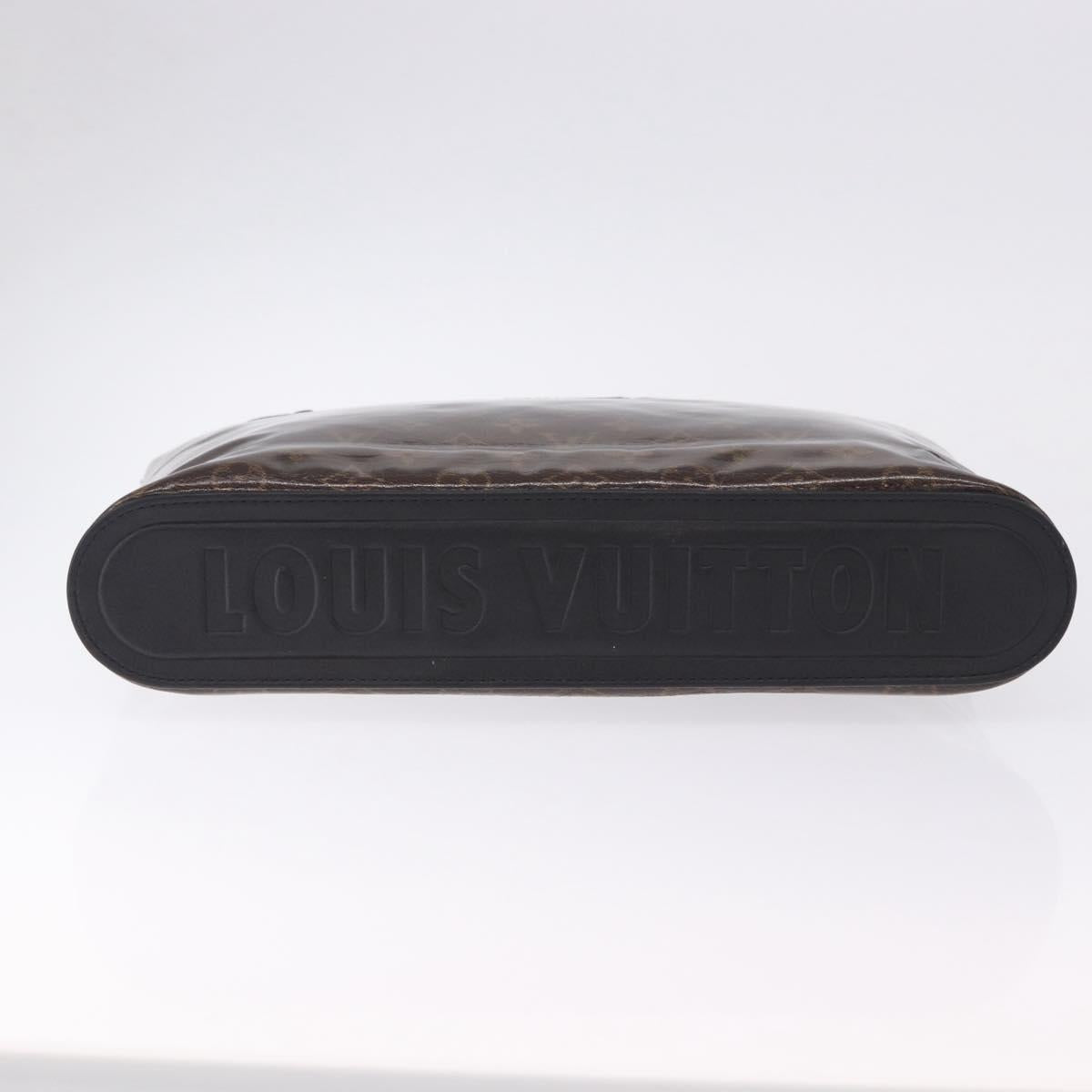 LOUIS VUITTON Monogram Glaze Pochette Cosmos Clutch Bag M63271 LV Auth ka5667