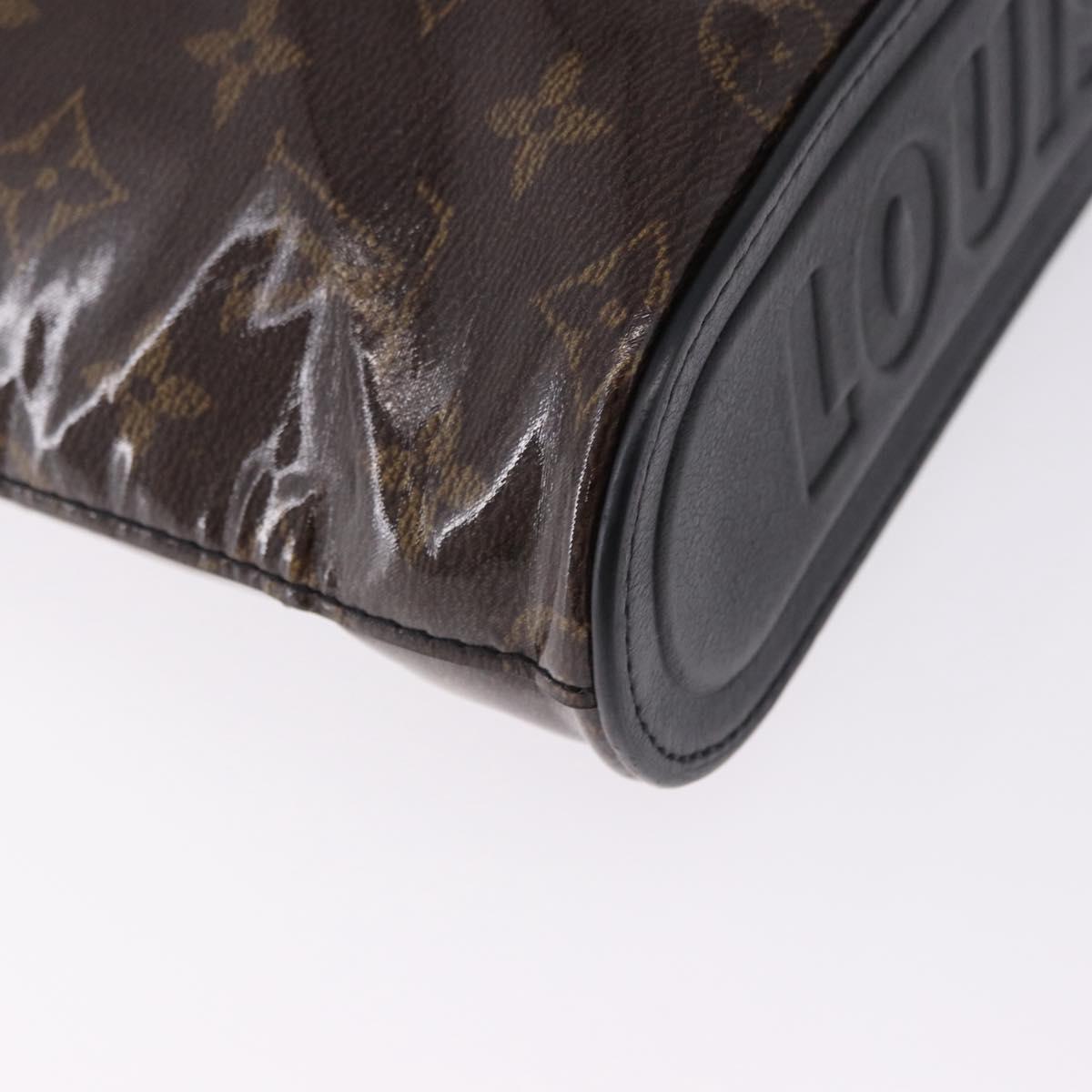 LOUIS VUITTON Monogram Glaze Pochette Cosmos Clutch Bag M63271 LV Auth ka5667
