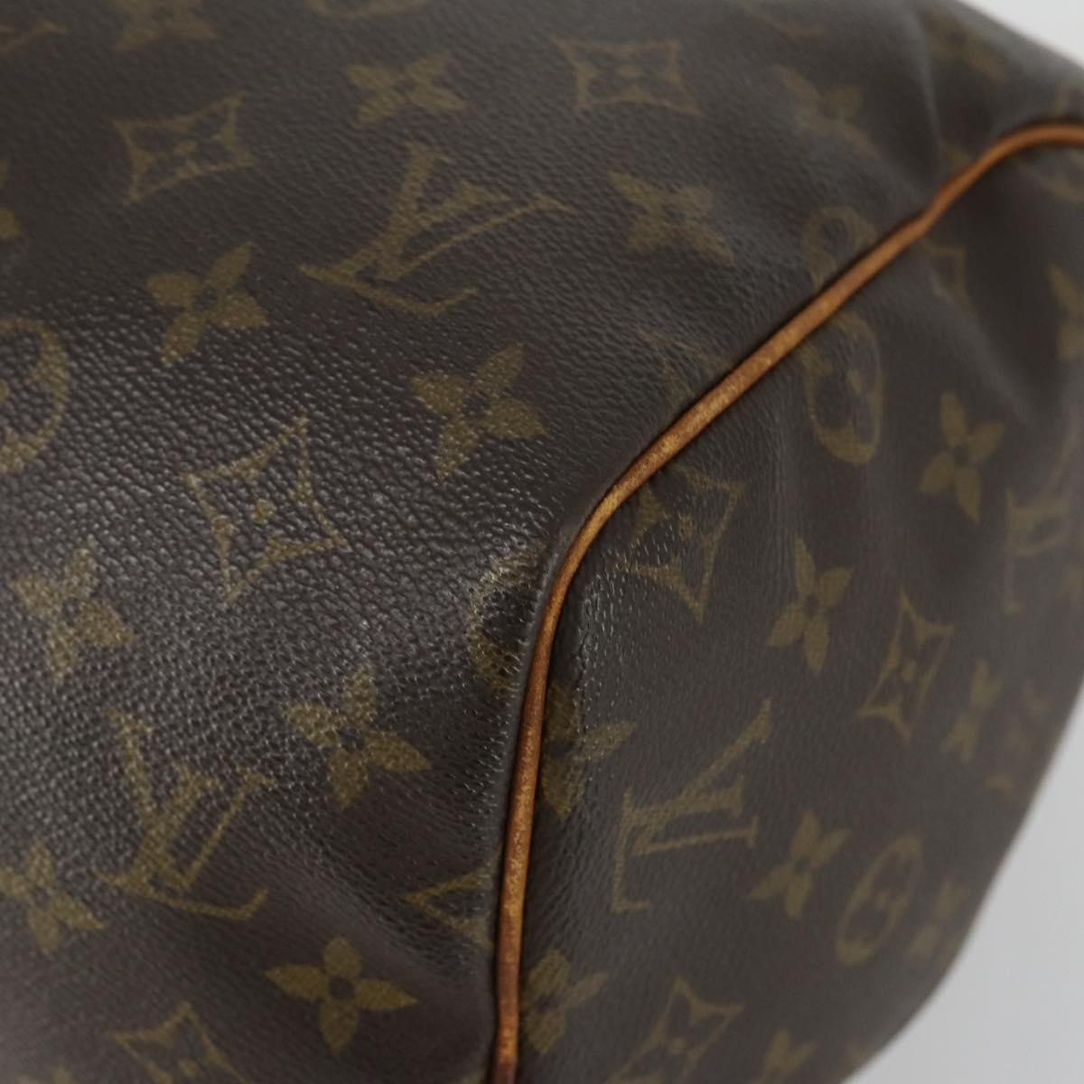 LOUIS VUITTON Monogram Speedy 30 Hand Bag M41526 LV Auth ka567