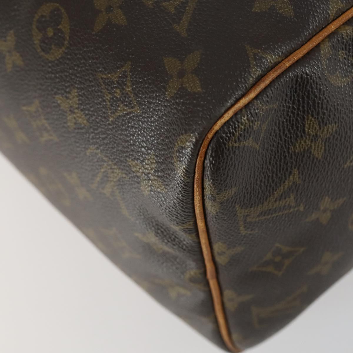 LOUIS VUITTON Monogram Speedy 30 Hand Bag M41526 LV Auth ka567