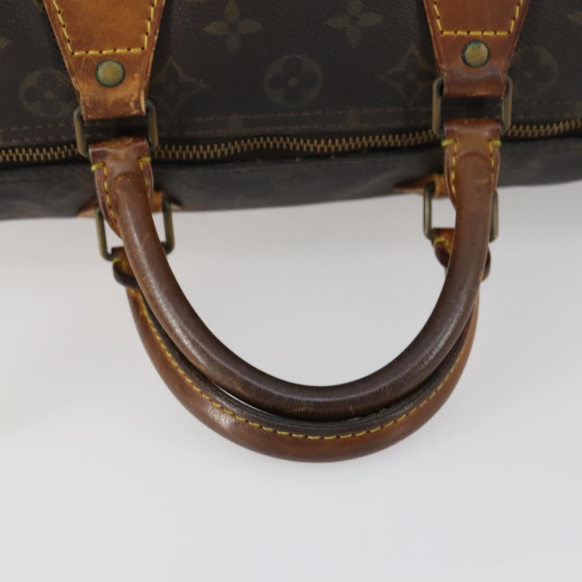 LOUIS VUITTON Monogram Speedy 30 Hand Bag M41526 LV Auth ka567