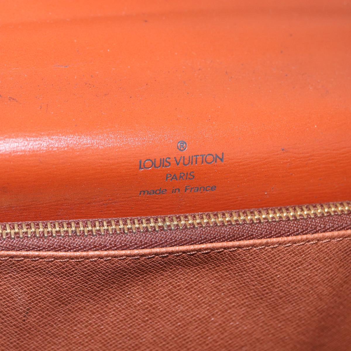 LOUIS VUITTON Epi Concorde Hand Bag Brown M52133 LV Auth ka5678