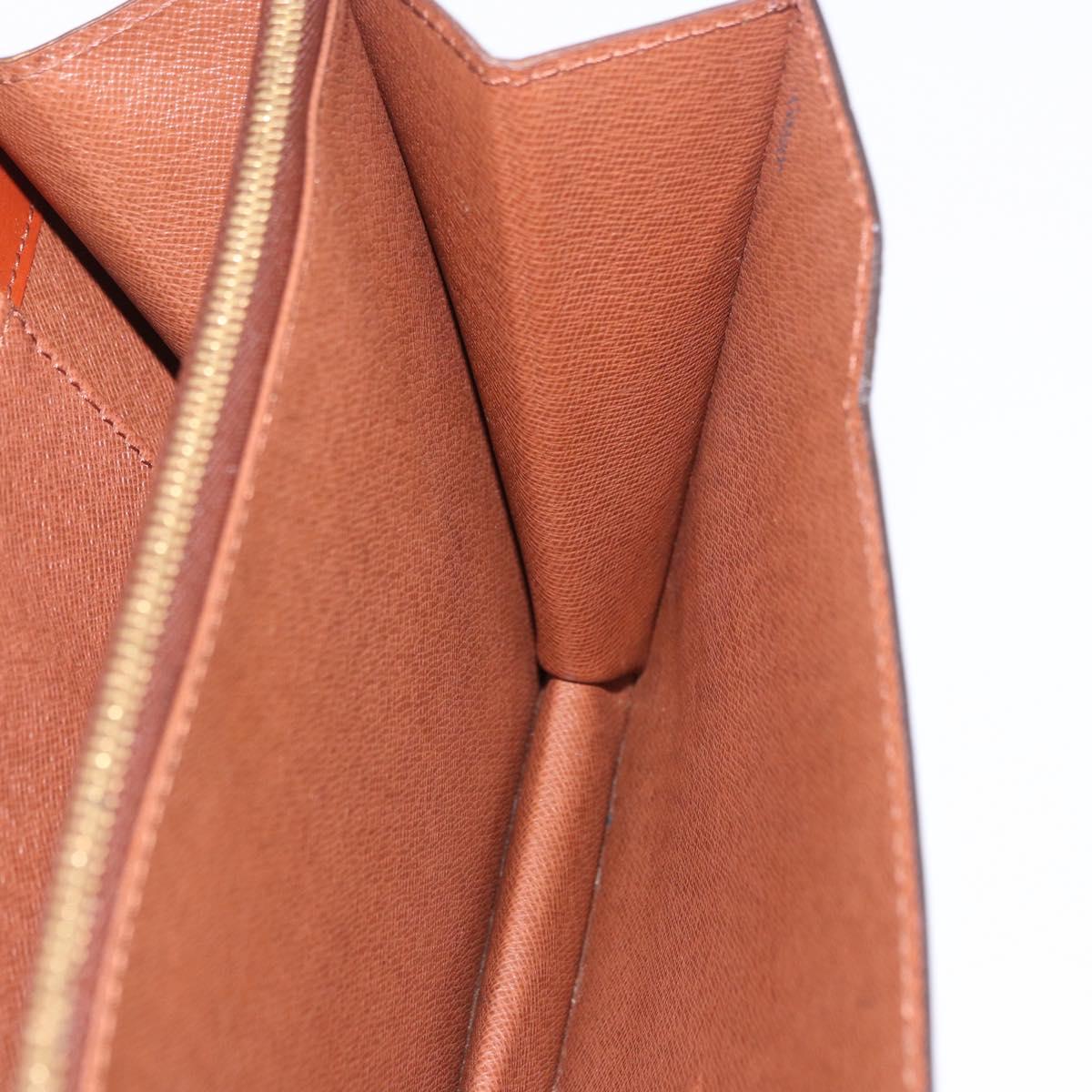 LOUIS VUITTON Epi Concorde Hand Bag Brown M52133 LV Auth ka5678