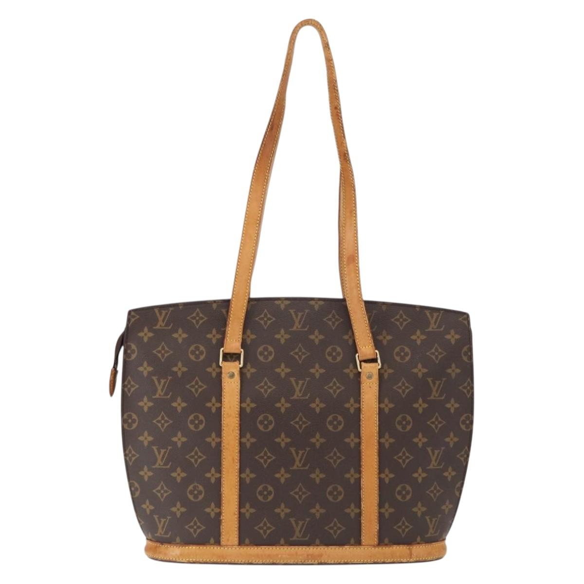 LOUIS VUITTON Monogram Babylone Tote Bag M51102 LV Auth ka568
