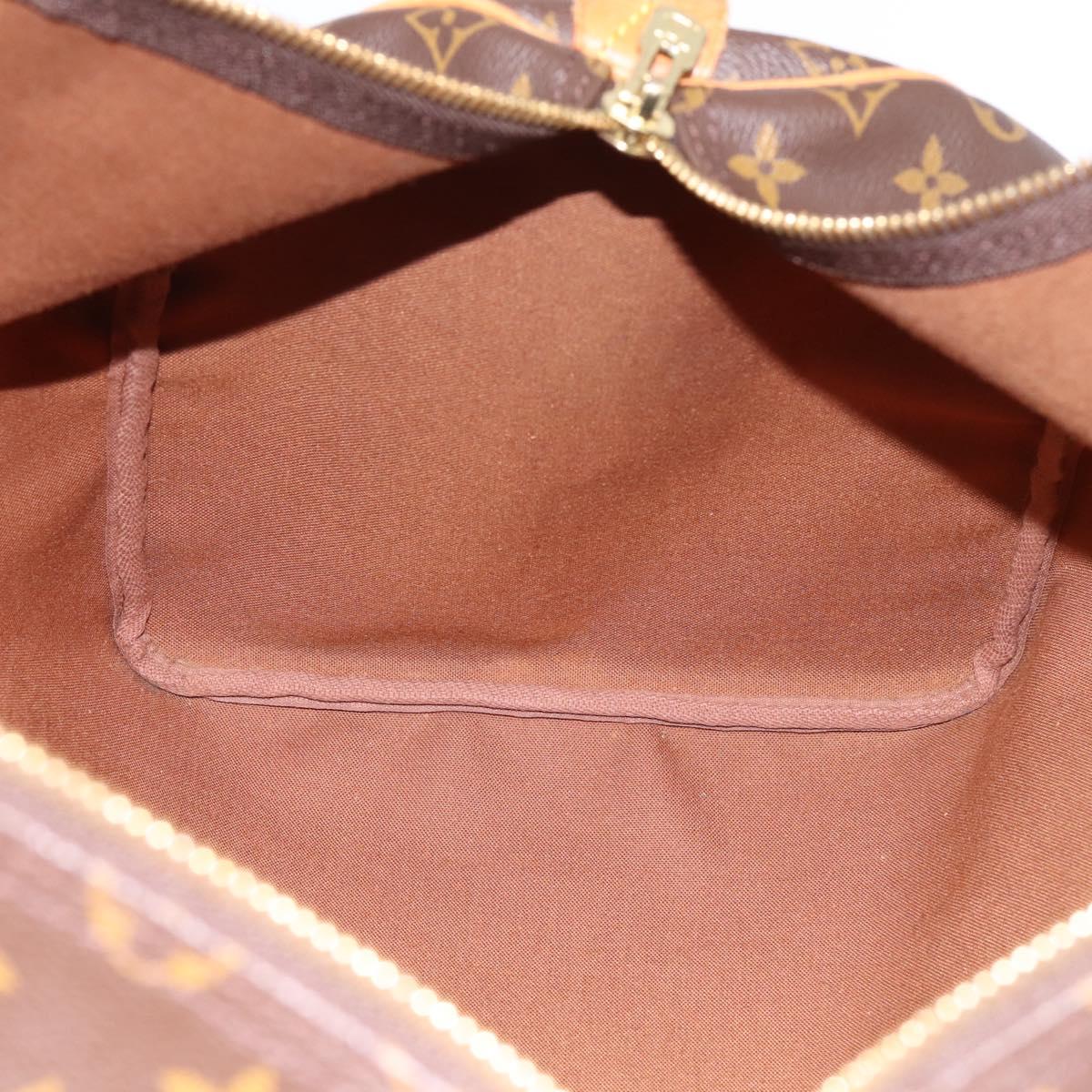 LOUIS VUITTON Monogram Keepall 55 Boston Bag M41424 LV Auth ka5681