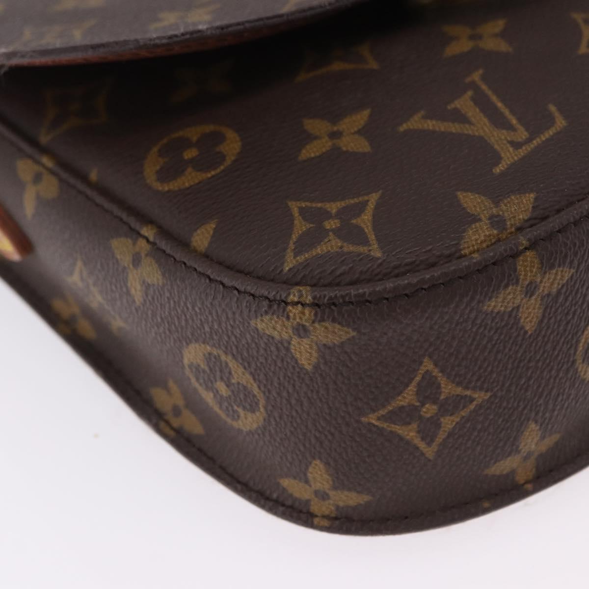 LOUIS VUITTON Monogram Saint Cloud MM Shoulder Bag M51243 LV Auth ka5692
