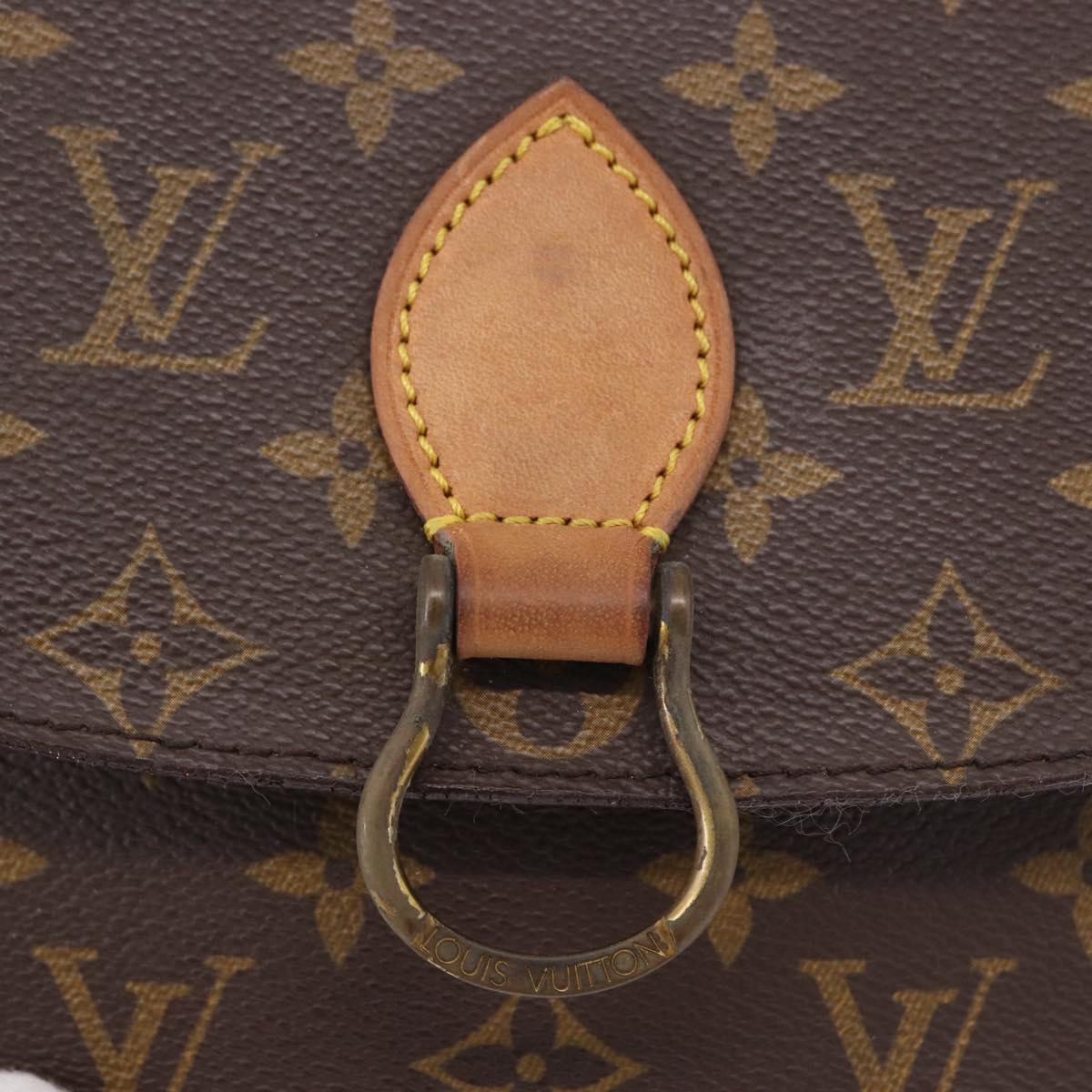 LOUIS VUITTON Monogram Saint Cloud MM Shoulder Bag M51243 LV Auth ka5692