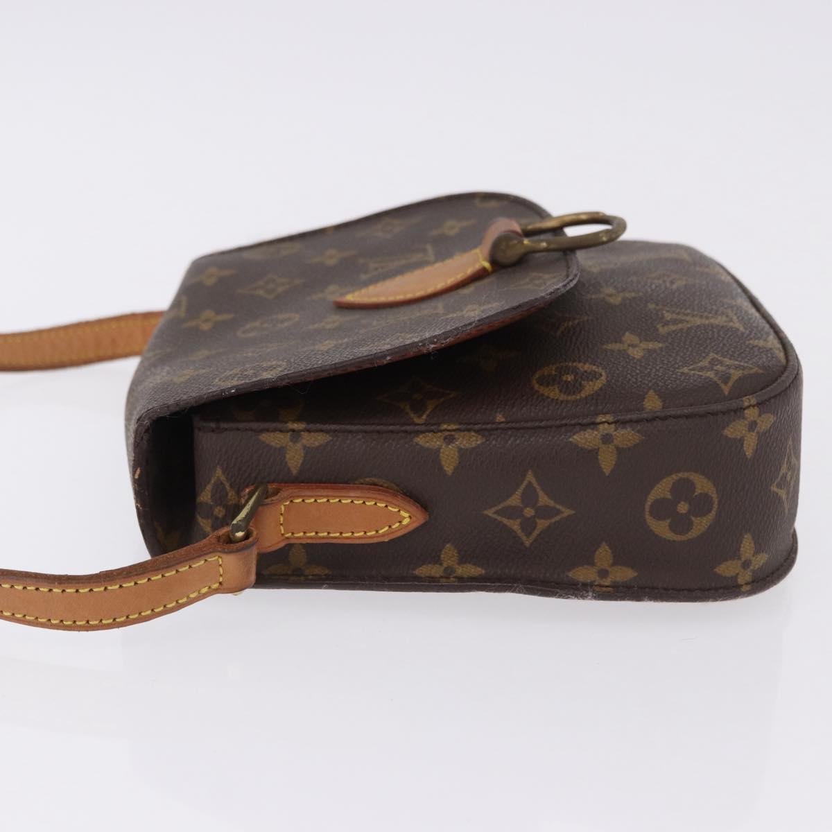LOUIS VUITTON Monogram Saint Cloud MM Shoulder Bag M51243 LV Auth ka5692